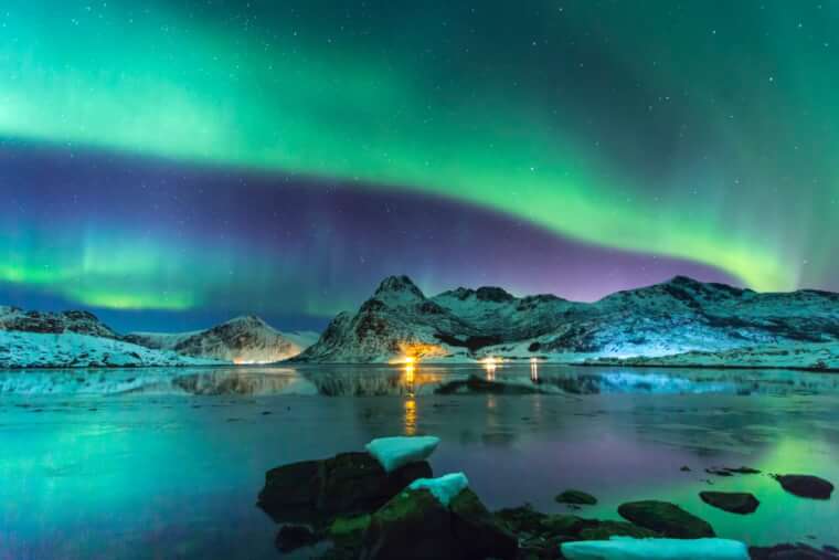 4. Northern Lights, Norway