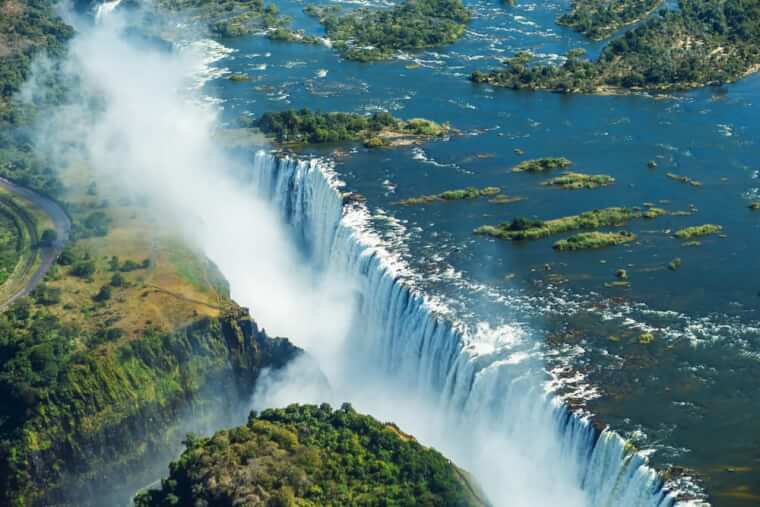 46. Victoria Falls, Zambia and Zimbabwe