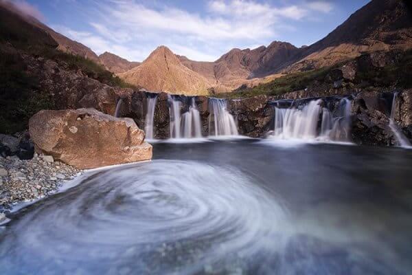 6. Fairy Pools on the Isle of Skye, Scotland