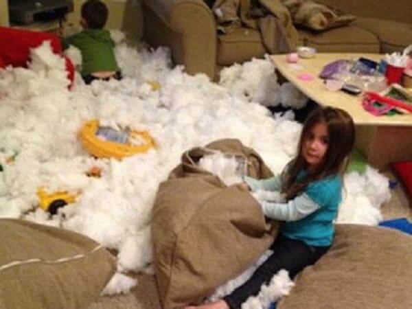 6. Pillows with Fluffs? Bad Idea