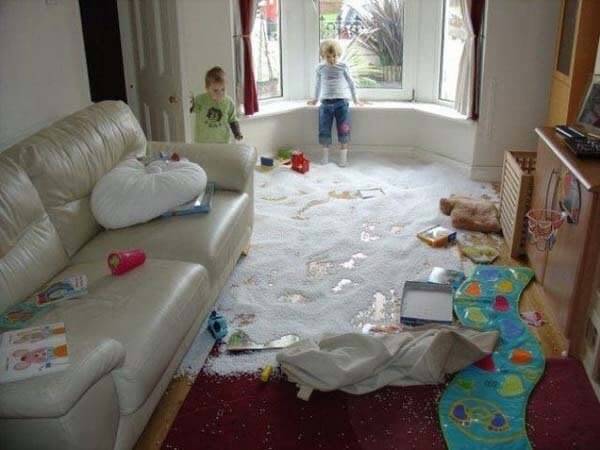 54. Bean Bag Mess