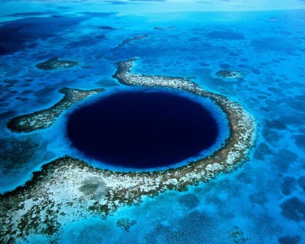 20. The Great Blue Hole, Belize