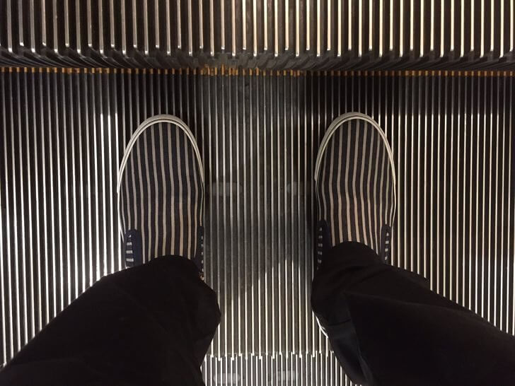 Escalator Camouflage Is Not That Hard To Come By