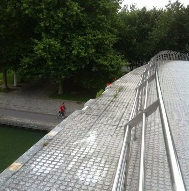 The Bike Lane Only for the Courageous of Heart