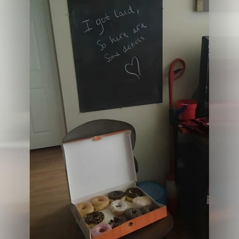 Donuts as a Thank You