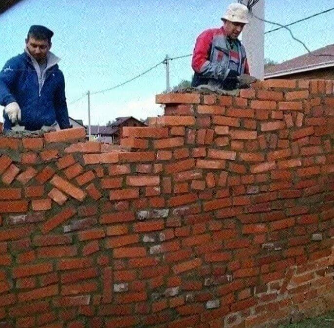 They're Building It Brick by Wonky Brick