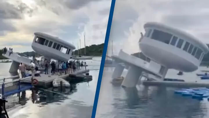 Yeah, the Floating House Didn't Go as Planned on Opening Day