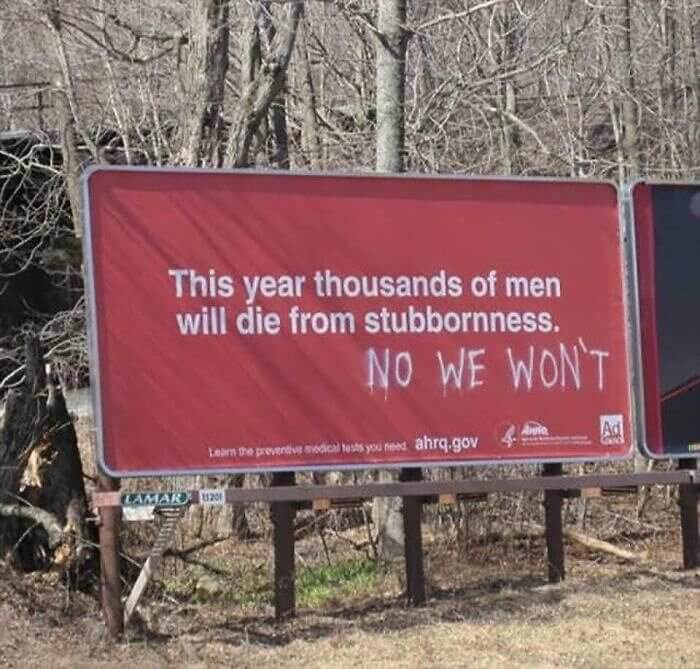 Stubbornness Kills, Even if You Deny It